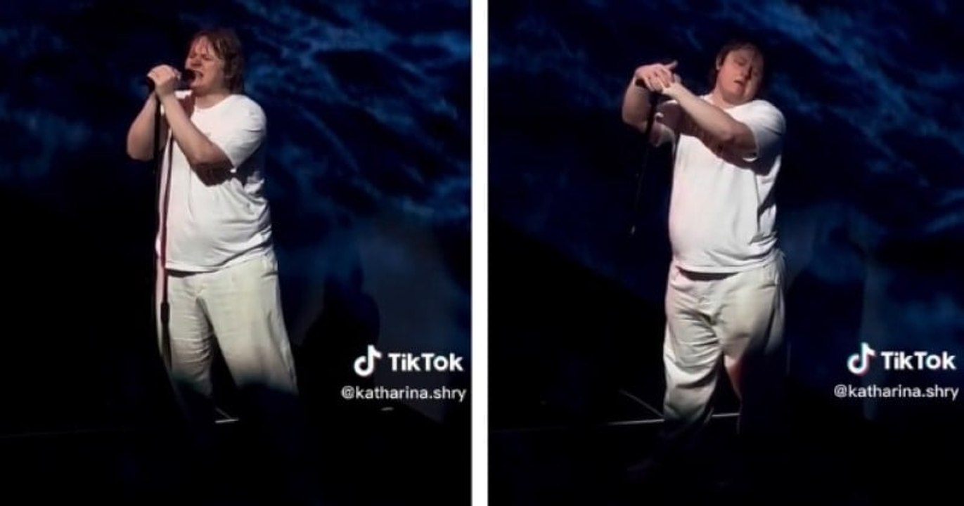 Lewis Capaldi, atteint du syndrome de Gilles de la Tourette, fait une crise en plein concert et la réaction du public est incroyable