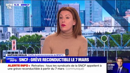 Retraites: tous les syndicats de la SNCF appellent à une grève reconductible à partir du 7 mars