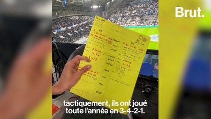 Dans la cabine du commentateur Smaïl Bouabdellah avant OM-PSG