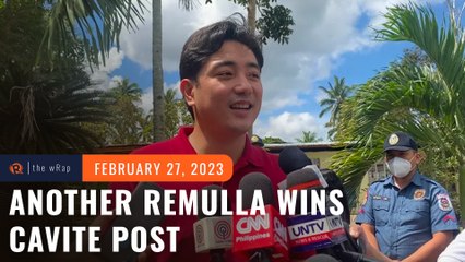 Ping Remulla wins special congressional poll in Cavite to replace father