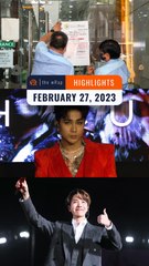 Rappler’s highlights: Smart office closure, SB19's Josh Cullen & BTS' J-hope | February 27, 2023 | The wRap