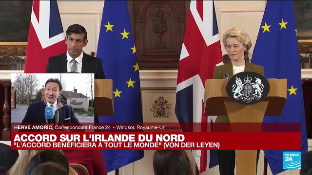 Protocole Nord Irlandais : l'accord bénéficiera à tout le monde selon Ursula Von der Leyen