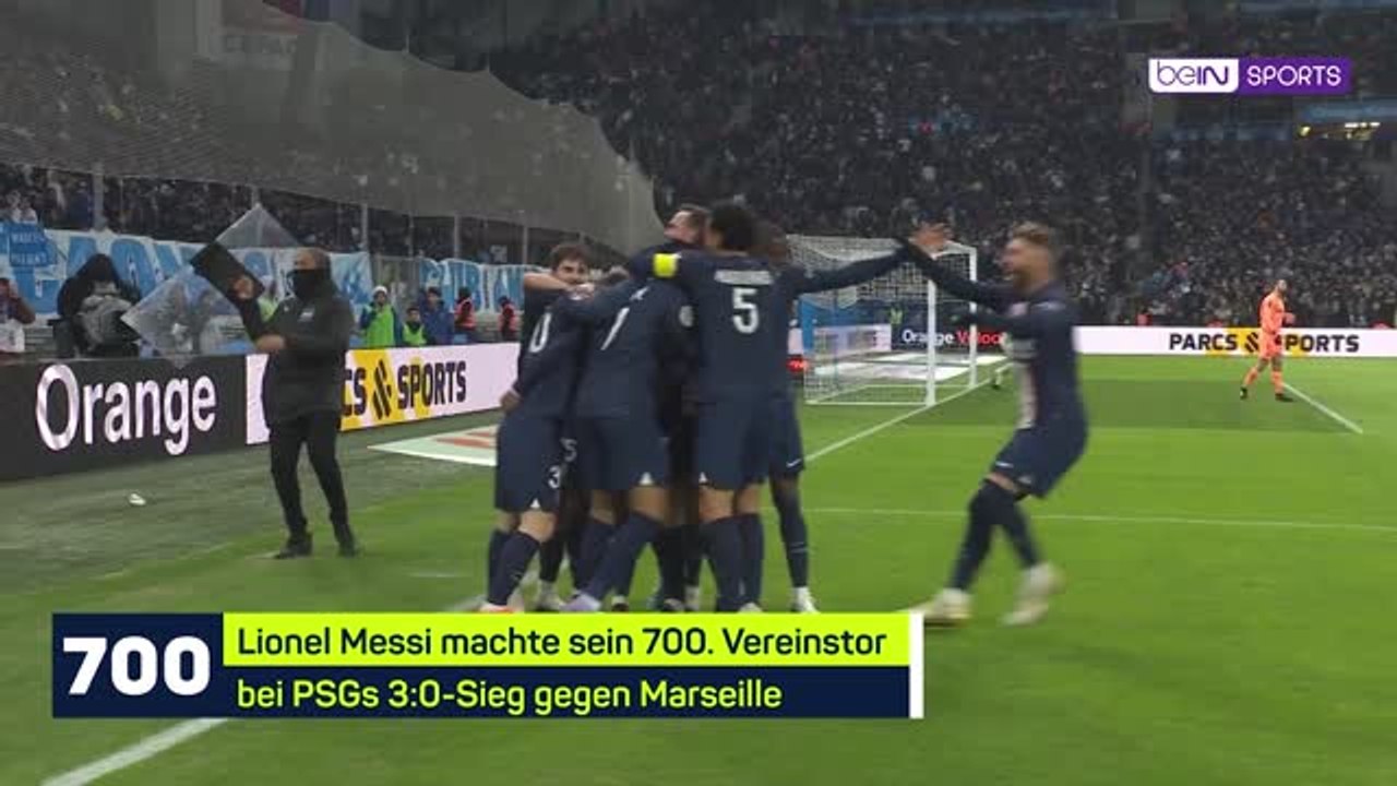 Highlights: Messi knackt 700-Tore-Marke