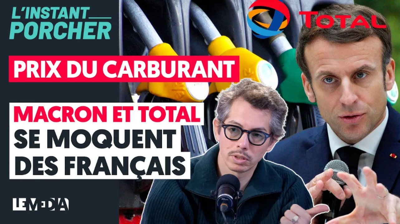 PRIX DU CARBURANT : MACRON ET TOTAL SE MOQUENT DES FRANÇAIS