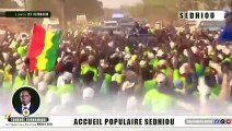 Sédhiou : Macky Sall accueilli par une foule immense