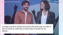 Laure Manaudou à Paris pour soutenir les Bleus : régalée par son amoureux Jérémy Frérot déguisé en... Astérix !