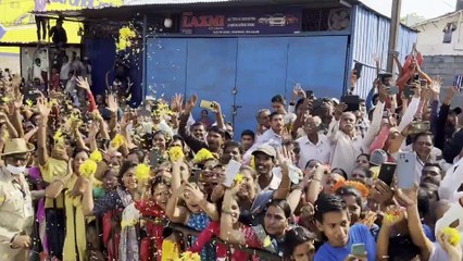 बलगावी में पीएम ने किया रोड शो
