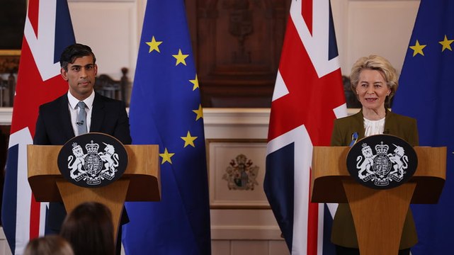 Northern Ireland protocol: Rishi Sunak outlines ‘three big steps forward’ as he hails ‘decisive’ breakthrough