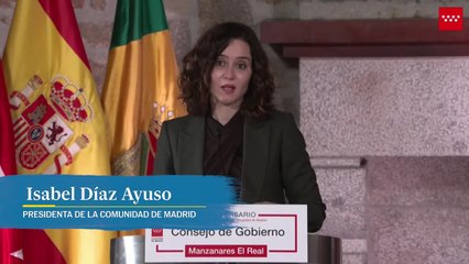 Ayuso recrimina a los médicos en huelga que rechacen mejoras a profesionales