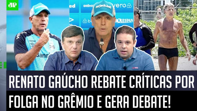 O que EU ACHO é que o Renato Gaúcho... Técnico do Grêmio REBATE CRÍTICAS por FOLGA e GERA DEBATE!