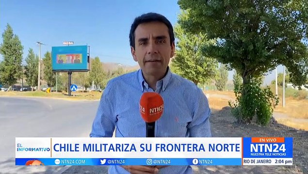 Chile desplegó sus fuerzas militares para frenar la migración irregular en sus fronteras con Perú y Bolivia