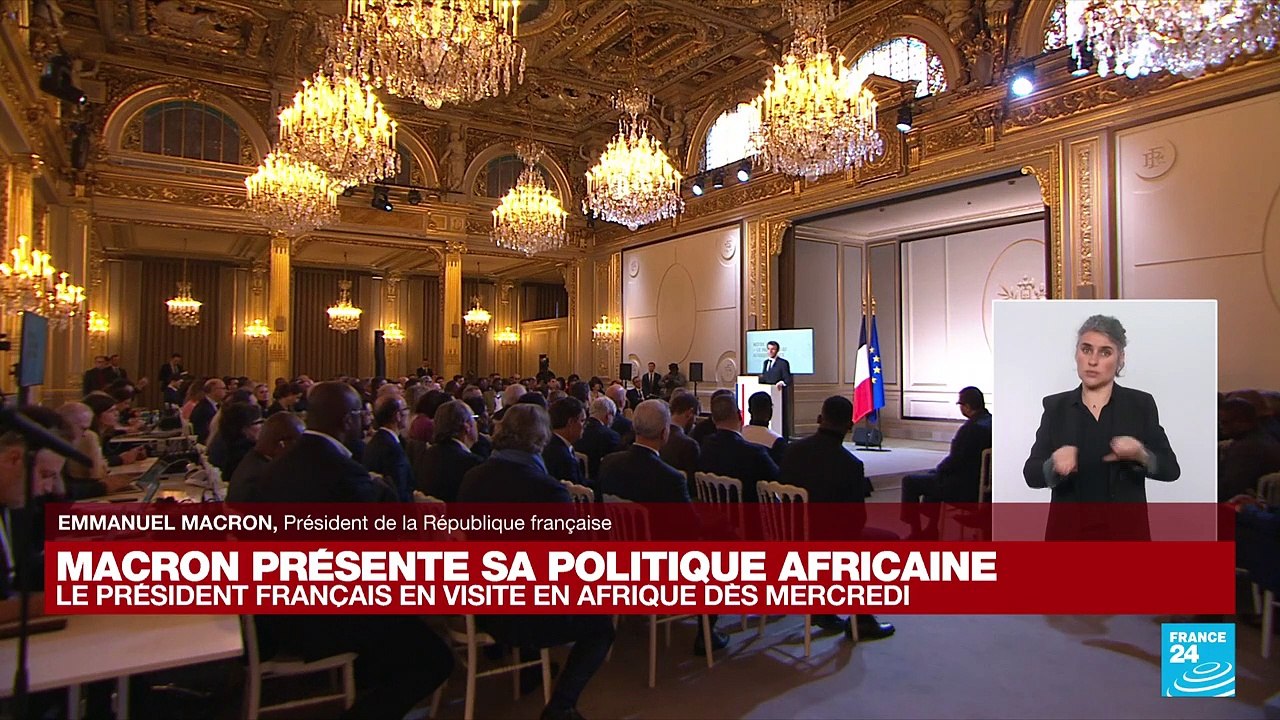 Politique africaine d'Emmanuel Macron : la conférence de presse