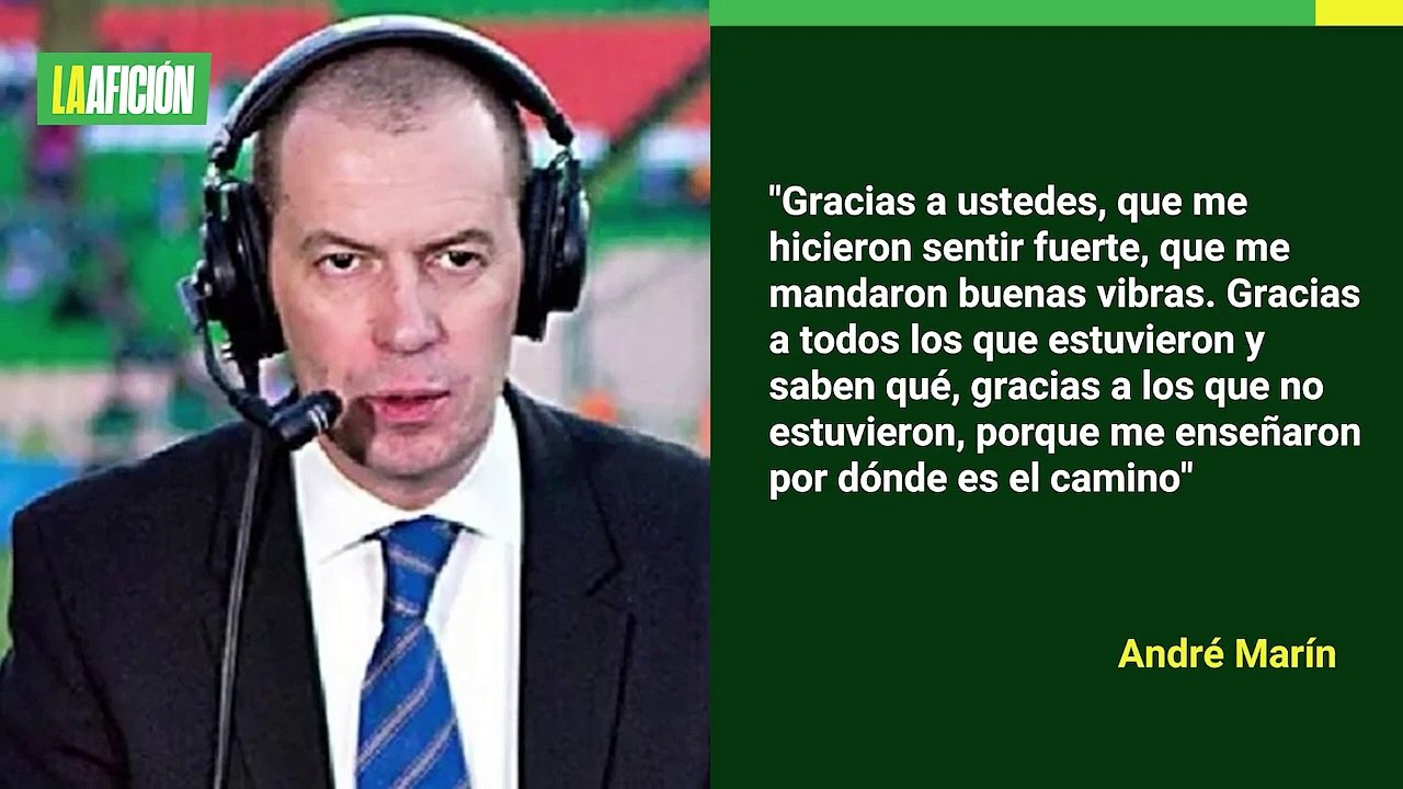 André Marín reapareció televisión con desgarrador relato: "gracias a Dios estoy vivo"