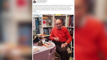 Muere Juan Muñoz, el autor de 'Fray Perico y su borrico'