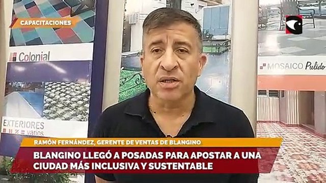 Blangino llegó a Posadas para apostar a una ciudad más inclusiva y sustentable