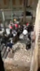 Scazzottata fra mironi scale Santa Eustochia di Messina