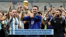 Breaking news - Argentina extend Scaloni deal