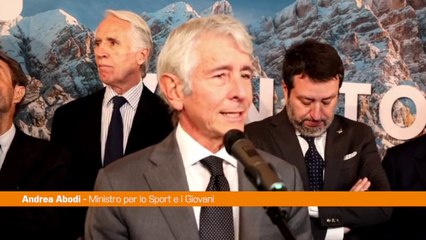 Milano-Cortina, Abodi "La cabina di regia lavora in armonia"