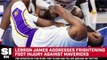 LeBron James Addresses Frightening Foot Injury