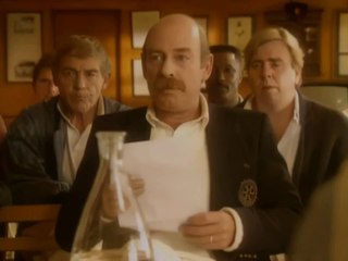 ''Outside Edge'' (1995) S2 E7 The Club Meeting/B. Blethyn, R. Daws, Michael Jayston, J. Lawrence, T. Spall