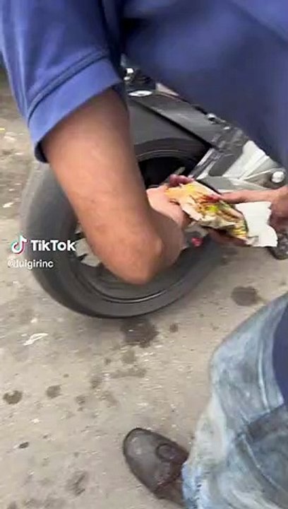 Cómo hacer canchita con tubos de moto