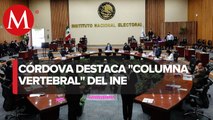 Inicia sesión del Consejo General del INE, previo a la resolución del Plan B
