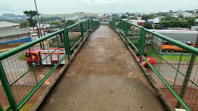 Corpo de Bombeiros resgata pessoa em situação de risco na BR-467