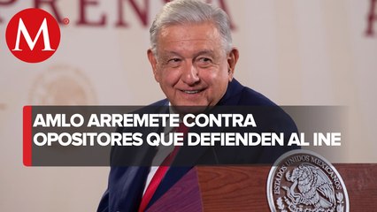 AMLO exhibe a asistentes a marcha del INE: “son mapaches; pertenecieron al narcoestado”