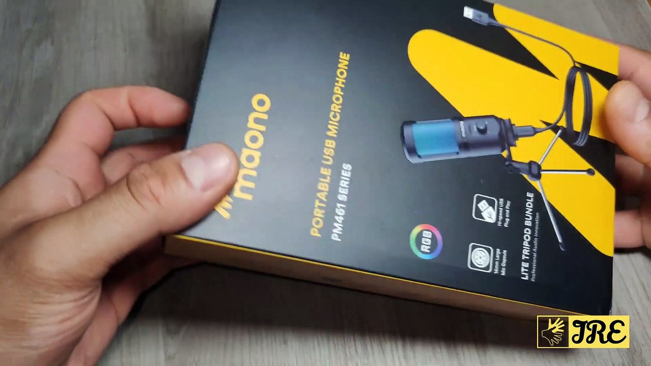 Maono Portable USB Microphone PM461 (Unboxing)