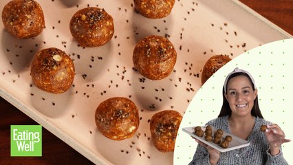 How to Make No-Sugar Peanut Butter Energy Balls | Prep School | EatingWell
