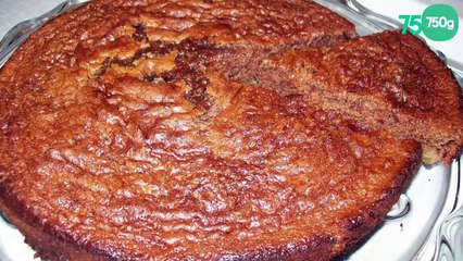 Gâteau poire-chocolat maison