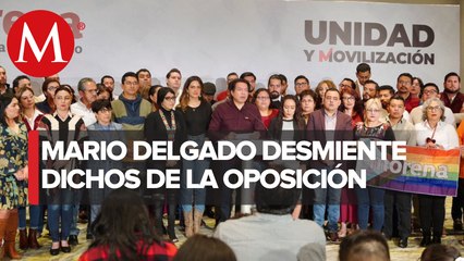 Mario Delgado niega despidos masivos en el INE por aprobación del 'Plan B'