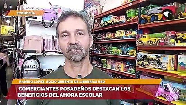 Comerciantes posadeños destacan los beneficios del Ahora Escolar