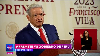 López Obrador arremete contra el gobierno de Dina Boluarte