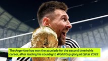 Breaking news - Messi named The Best