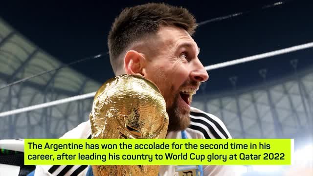 Breaking news - Messi named The Best