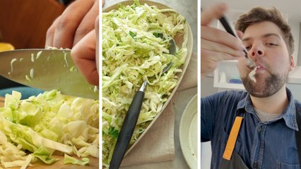 How to Make Simple Cabbage Salad