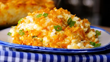 How to Make Cheesy Potato Casserole