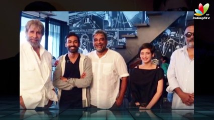 Kamal and Sarika share friendly handshake at Shamitabh audio launch - Hot Cinema News