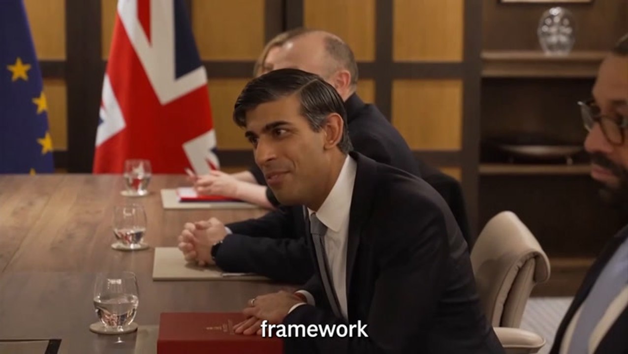 Rishi Sunak strikes post-Brexit Northern Ireland Protocol deal with EU