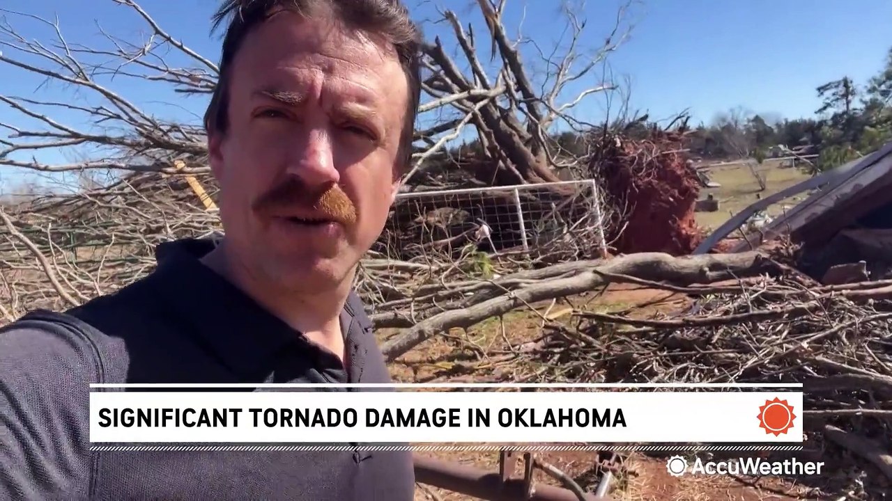 Significant damage to homes in Norman, Oklahoma