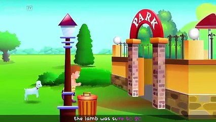 Mary Had A Little Lamb Children Nursery Rhyme - 3D Rhymes With Lyrics - Cartoon Animation Rhymes