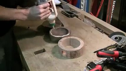 a man making someting from wood, Must Watch, can't believe best ever great work,