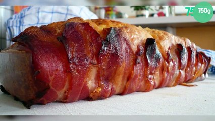 Cake aux pruneaux et lards