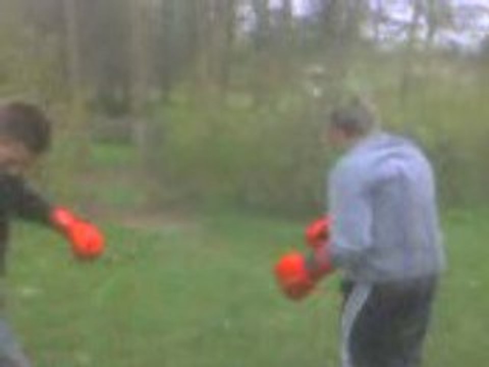 Combat de boxe