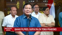 Bertemu Surya Paloh, Prabowo: Kita Memutuskan Hargai Keputusan Politik Masing-Masing!