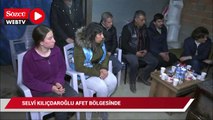 Selvi Kılıçdaroğlu’ndan deprem bölgesine ziyaret
