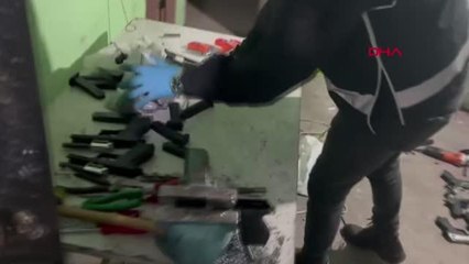 ADANA'DA SİLAH ÜRETİLEN ÇİFTLİK EVİNE BASKIN