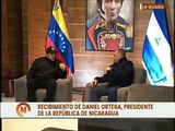 Pdte. de Nicaragua Daniel Ortega arriba a Venezuela para homenajear la Siembra del Comandante Chávez