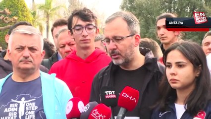 Muharrem Kasapoğlu: Türkiye'nin dört bir yanındaki yurtlarımız depremzedelere açık